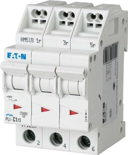 Eaton Leitungsschutzschalter 1 A, 3p,Steckkl. C PLI-C1/3