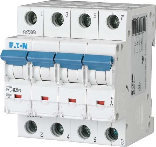 Eaton Leitungsschutzschalter 20 A, 4p,Steckkl. B PXL-B20/4