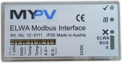 my-PV Modbus Interface für ELWA ELWA ModbusInterface