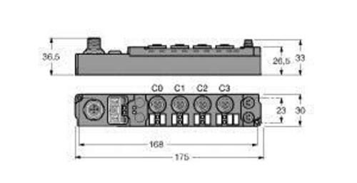 Turck piconet Stand-alone-Modul für CANopen SCOB-0008D-0001