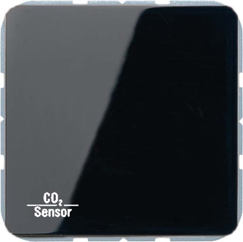 Jung KNX CO2-Sensor, RT-Regler Luftfeuchtesensor schwarz CO2 CD 2178 SW
