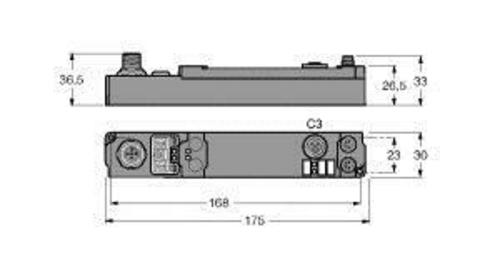 Turck piconet Stand-alone-Modul für CANopen SCOB-10S-0004
