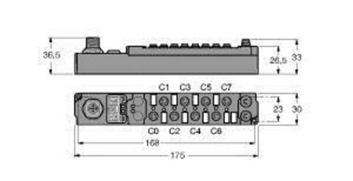 Turck piconet Stand-alone-Modul für DeviceNet SDNB-0008D-0006