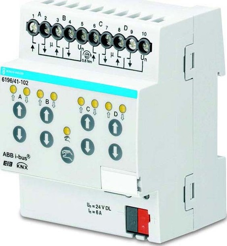 Busch-Jaeger Jalousieaktor 4-fach 24V 6196/41-102 Busch-Jaeger Jalousieaktor 4-fach 24V 6196/41-102