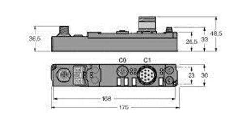 Turck piconet Stand-alone-Modul für DeviceNet SDNB-10S-0001 Turck piconet Stand-alone-Modul für DeviceNet SDNB-10S-0001