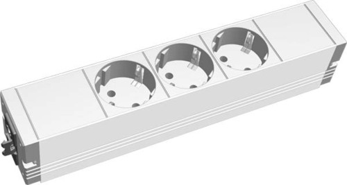 Bachmann Steckdosenleiste 3xSchutzk.1HE 509.001 Bachmann Steckdosenleiste 3xSchutzk.1HE 509.001