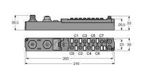 Turck piconet Stand-alone-Modul für PROFIBUS-DP SDPB-0008D-1002