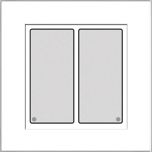 Issendorff Glas-Tastenfeld f. I-Anschl.,ws, 2T. LCN - GT2W