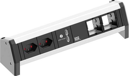 Bachmann Steckdosenleiste 2xCH 1xUSB 902.0161