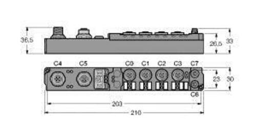 Turck piconet Stand-alone-Modul für PROFIBUS-DP SDPB-0404D-1004