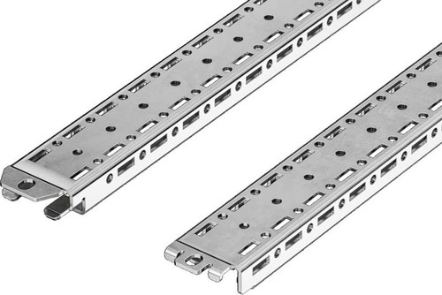 Rittal Montageschiene 18x38mm, B/T: 500mm VX 8617.710 (VE4)