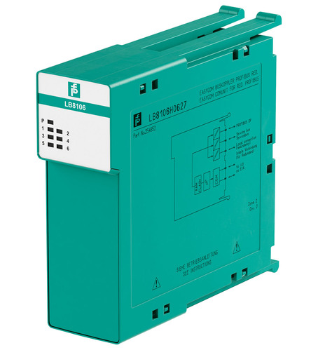 Pepperl+Fuchs Fabrik EasyCom-Buskoppler f. PROFIBUS DP/DP-V1 LB8106H0630 Pepperl+Fuchs Fabrik EasyCom-Buskoppler f. PROFIBUS DP/DP-V1 LB8106H0630