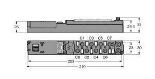 Turck piconet Koppelmodul für Modbus TCP SENL-0404D-0003
