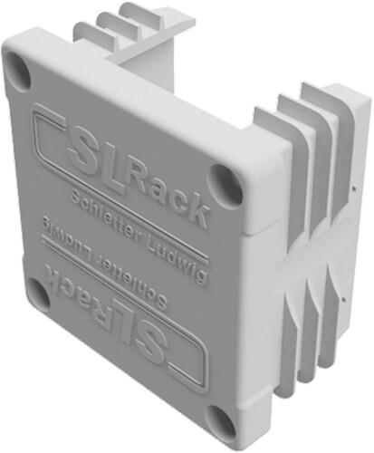SL Rack Kunststoff-Endkappe RAIL 40, grau 94640-06