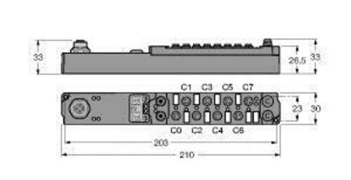 Turck piconet Koppelmodul für PROFINET SPNL-0404D-0003