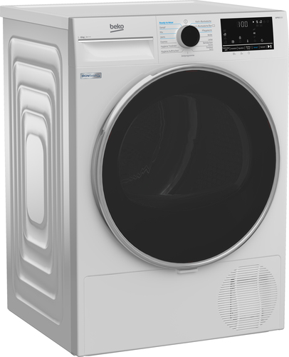 Beko Wärmepumpentrockner Ironfinish B5T4824IF