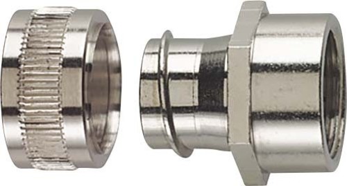 HellermannTyton Schlauchverschraubung MS vernickelt PCS16-FF-M20-NPB-ML