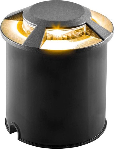 EVN Lichttechnik LED-Bodenleuchte IP67 3000K anthrazit P67154702
