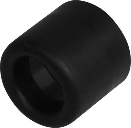 Fränkische Rohr-Kantenschutz Kunststoff, schwarz PETP-07B