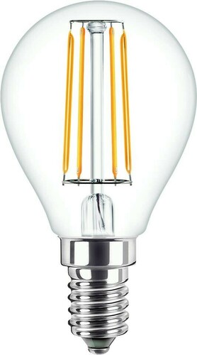 Philips Lighting LED-Tropfenlampe E14 klar Glas CorePro LED#34730400