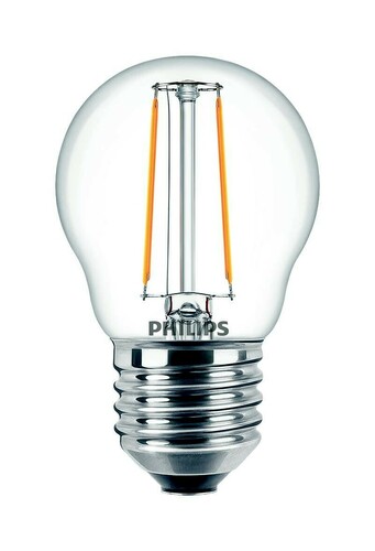 Philips Lighting LED-Tropfenlampe E27 klar Glas CorePro LED#34776200