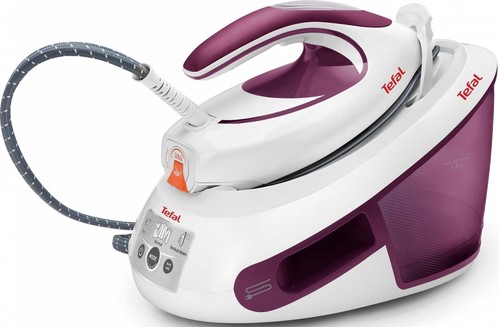 Tefal TEF Dampfgenerator Express Anti-Calc SV 8054 weiß/lila