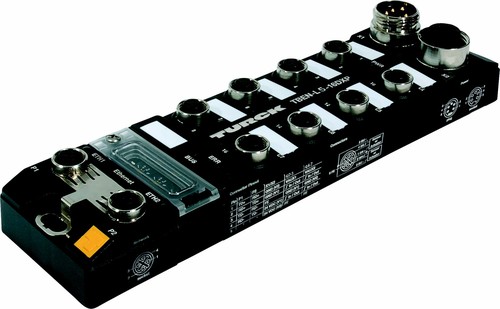 Turck Kompaktes Multiprotokoll I/O-Modul für Ethern TBEN-L5-16DXP