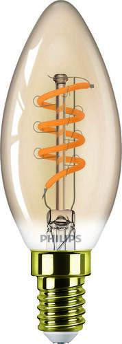 Philips Lighting LED-Kerzenlampe E14 gold Glas DIM MAS VLE LED#31603400 Philips Lighting LED-Kerzenlampe E14 gold Glas DIM MAS VLE LED#31603400