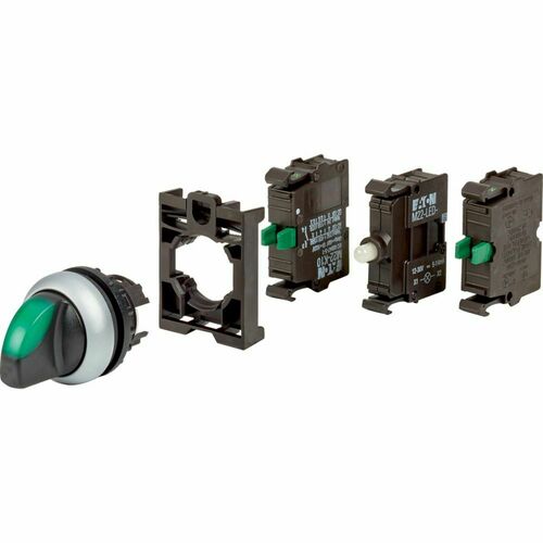 Eaton Leuchtwahltaste RMQ-Titan rastend 2S grün M22-WRLK3-#110925