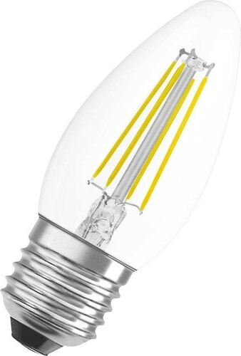 Osram LAMPE LED-Kerzenlampe E27 827 LEDPCLB404W827FILE27