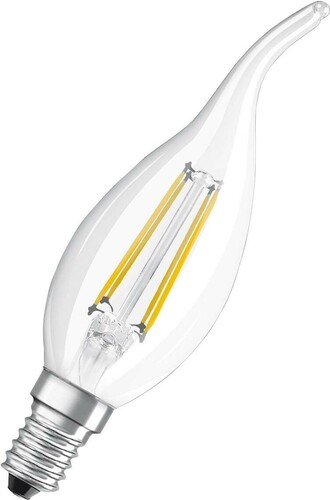 Osram LAMPE LED-Kerzenlampe E14 827 LEDPCLBA404827FILE14