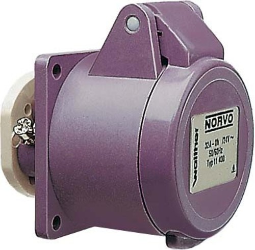 Walther Werke NORVO Anbaudose gerade 16A 2P 42V 12h IP44 10401