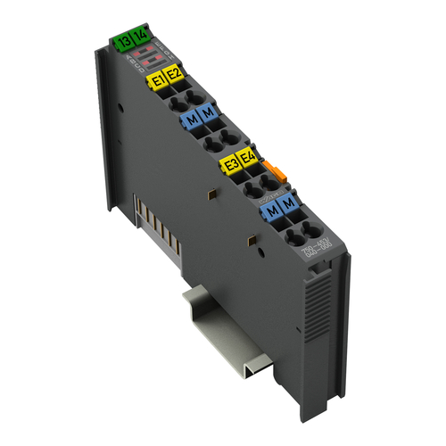 WAGO GmbH & Co. KG 4-Kanal-Analogeingang dunkelgrau 750-453/040-000