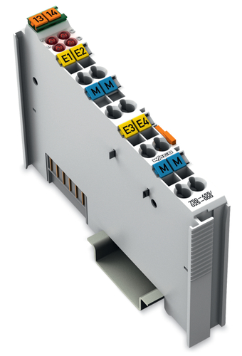 WAGO GmbH & Co. KG 4-Kanal-Analogeingang lichtgrau 750-455/025-000
