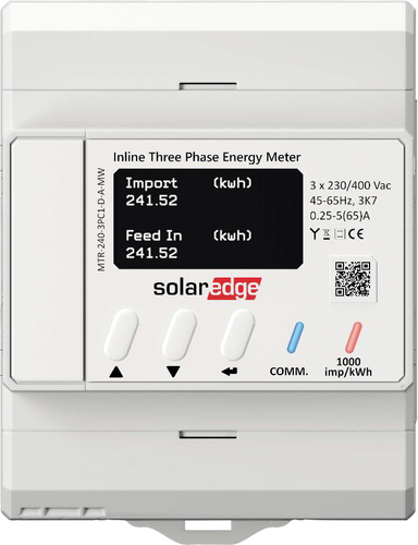 SolarEdge Inline Energy Meter 1PH/3PH 230/400V 65A MTR-240-3PC1-D-A-MW