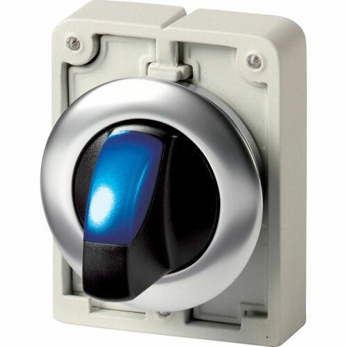 Eaton Leuchtwahltaste RMQ-Titan rastend Knebelgriff M30I-FWRLK-B
