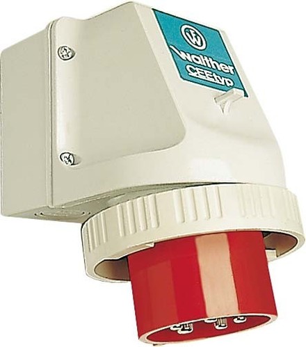 Walther Werke Wandgerätestecker 32A 5P 400V 6h IP67 638
