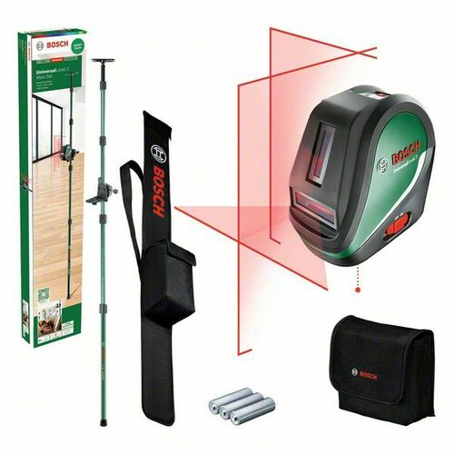 Bosch Power Tools Kreuzlinien-Laser Univ.Level 3 Set 0603663903