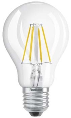 Radium Lampenwerk LED-Lampe RL-A40 827/C/E27 FIL