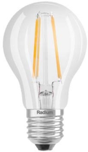 Radium Lampenwerk LED-Lampe RL-A60 827/C/E27 FIL