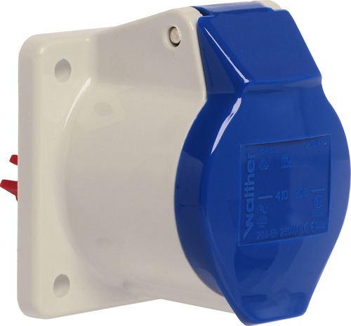 Walther Werke Anbaudose gerade 16A 3P 230V 6h IP44 410306