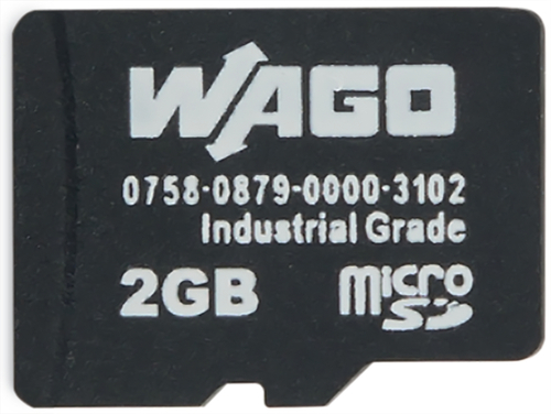 WAGO GmbH & Co. KG Speicherkarte SD Micro,2 GByte 758-879/000-3102