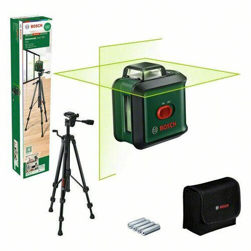 Bosch Power Tools Kreuzlinien-Laser Univ. Level 360 Set 603663000000