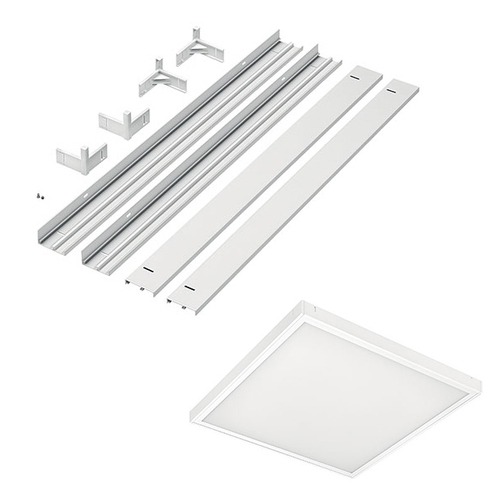 LTS Licht&Leuchten Anbaurahmen M600 weiß FYR-Z115.0600.0600ws