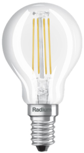Radium Lampenwerk LED-Tropfenlampe RL-D40 DIM827CE14FIL
