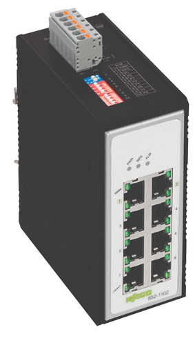WAGO GmbH & Co. KG Industrial-Switch 8 Ports 852-1102