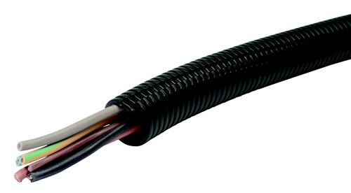 Fränkische Spiralschlauch schwarz 1PPSM-07U.50