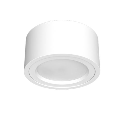 LTS Licht&Leuchten LED-Anbaudownlight 830, weiß VTFM-A 101.830ws