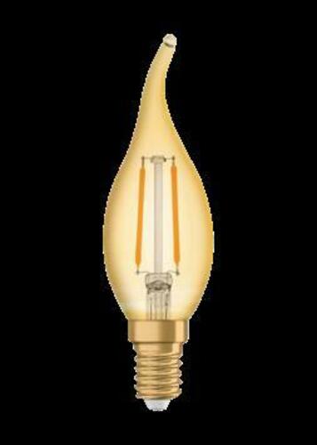 Radium Lampenwerk LED-Kerzenlampe E14 gold RLCA22824CE14FILGold