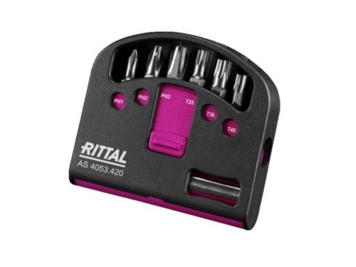 Rittal Bit Set PH u. Bit-Halter 7-teilig AS 4053.420
